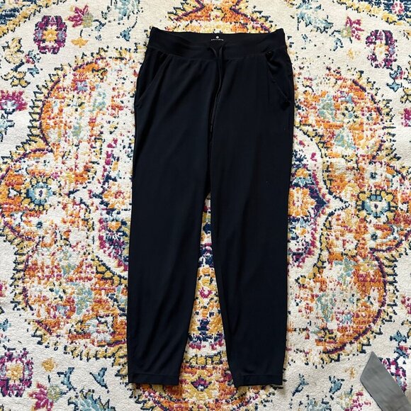 Athleta Powervita Adjustable Drawstring Waist Pants Womens Sz S Moisture Wicking - Picture 3 of 8